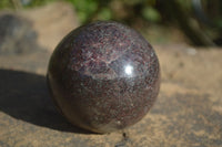 Polished Pyrope Red Garnet Spheres  x 2 From Madagascar