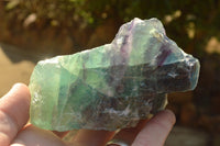 Natural Cobbed & Stone Sealed Watermelon Fluorite Pieces x 5 From Uis, Namibia - TopRock