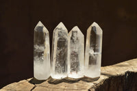 Polished Clear Quartz Crystal Points x 24 From Madagascar - TopRock