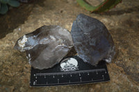 Natural Smokey Quartz Crystal Specimens x 12 From Mulanje, Malawi