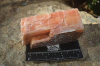 Natural New Sunset Orange Calcite Specimens  x 3 From Spitzkop, Namibia