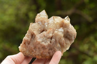 Natural Cascading White Phantom Smokey Quartz Clusters  x 4 From Luena, Congo - TopRock