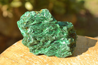 Natural Chatoyant Silky Malachite Specimens x 6 From Kasompe, Congo - TopRock