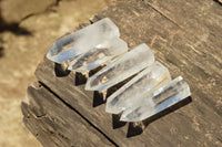 Polished Clear Quartz Crystal Points x 24 From Madagascar - TopRock