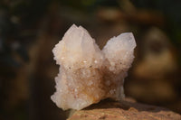 Natural Pale Lilac Spirit Quartz Clusters x 12 From Boekenhouthoek, South Africa