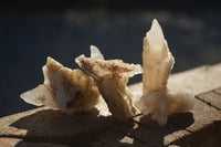 Natural Drusy Quartz Coated Calcite Crystals  x 20 From Alberts Mountain, Lesotho - Toprock Gemstones and Minerals 