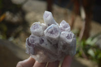 Natural Sugar Amethyst Clusters  x 4 From Solwezi, Zambia