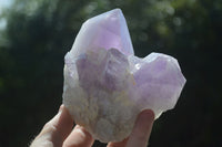 Natural Jacaranda Amethyst Clusters  x 3 From Mumbwa, Zambia - Toprock Gemstones and Minerals 