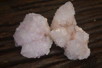 Natural Pale Lilac Spirit Quartz Clusters x 12 From Boekenhouthoek, South Africa