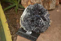 Natural Black Tourmaline Specimen x 1 From Erongo Mountains, Namibia - TopRock