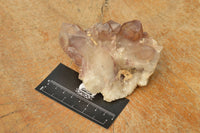 Natural Red Hematoid Phantom Quartz Clusters  x 4 From Zambia - TopRock