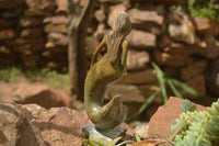 Polished Serpentine Mermaid Carving x 1 From Zimbabwe - TopRock