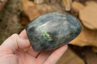 Polished Beautiful Selection Of Labradorite Standing Free Forms  x 5 From Tulear, Madagascar - TopRock