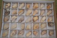 Natural Highly Selected Candle Quartz Crystals  x 35 From Madagascar - Toprock Gemstones and Minerals 