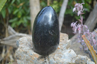 Polished Schorl Black Tourmaline Standing Free Form x 1 From Madagascar