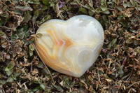 Polished Stunning Banded Agate Hearts  x 4 From Mandrosonoro, Madagascar - TopRock