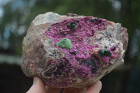 Natural Extra Large Salrose Cobaltion Dolomite Specimens x 2 From Kakanda, Congo - Toprock Gemstones and Minerals 