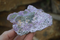 Natural Rough Stichtite & Serpentine Specimens x 4 From Barberton, South Africa