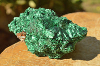 Natural Chatoyant Silky Malachite Specimens x 6 From Kasompe, Congo - TopRock