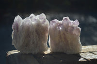 Natural Sugar Amethyst Clusters  x 6 From Solwezi, Zambia