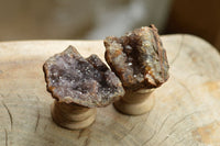 Natural Amethyst & Basalt Geode Specimens  x 24 From Zululand, South Africa - TopRock