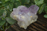 Natural Jacaranda Amethyst Clusters  x 3 From Mumbwa, Zambia - Toprock Gemstones and Minerals 