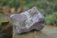 Natural Rough Stichtite & Serpentine Specimens x 4 From Barberton, South Africa