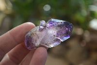 Natural Window Amethyst Crystals  x 12 From Chiredzi, Zimbabwe