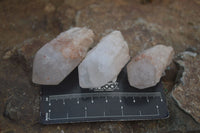 Natural Highly Selected Candle Quartz Crystals  x 35 From Madagascar - Toprock Gemstones and Minerals 