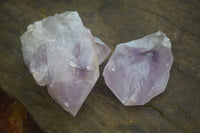 Natural Single Jacaranda Amethyst Crystals  x 12 From Zambia - Toprock Gemstones and Minerals 