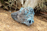 Natural Rough Blue Shattuckite Specimens  x 12 From Kaokoveld, Namibia - TopRock