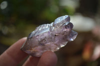 Natural Window Amethyst Crystals  x 12 From Chiredzi, Zimbabwe