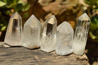 Polished Clear Quartz Crystal Points x 24 From Madagascar - TopRock