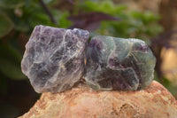 Natural Rough Watermelon Fluorite Cobbed Specimens  x 35 From Uis, Namibia