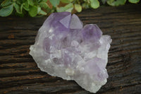 Natural Jacaranda Amethyst Clusters  x 3 From Mumbwa, Zambia - Toprock Gemstones and Minerals 