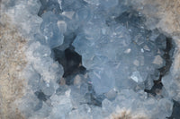 Natural Blue Celestite Geode Specimen  x 1 From Sakoany, Madagascar