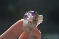 Natural Smokey Amethyst Window Quartz Crystals  x 35 From Chiredzi, Zimbabwe - Toprock Gemstones and Minerals 