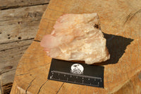 Natural Tangerine Quartz Clusters With Large Crystals  x 3 From Madagascar - TopRock