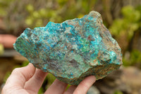 Natural Rough Blue Shattuckite Specimens  x 4 From Kaokoveld, Namibia - TopRock