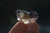 Natural Smokey Amethyst Window Quartz Crystals  x 35 From Chiredzi, Zimbabwe - Toprock Gemstones and Minerals 