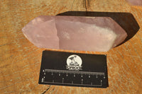 Polished Double Terminated Gemmy Pink Rose Quartz Points x 3 From Ambatondrazaka, Madagascar - TopRock