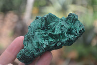 Natural Chatoyant Silky Malachite Specimens  x 6 From Kasompe, Congo - TopRock