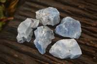 Natural New Sky Blue Calcite Specimens  x 70 From Spitzkop, Namibia