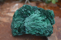 Natural Chatoyant Silky Malachite Specimens  x 2 From Congo - Toprock Gemstones and Minerals 