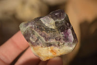 Natural Rough Watermelon Fluorite Cobbed Specimens  x 35 From Uis, Namibia