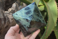 Polished Stromatolite Pyramids  x 3 From Katsepy, Madagascar