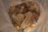 Natural Clear Smokey Quartz Crystals x 1.9 Kg Lot From Zimbabwe