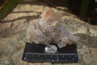 Natural Hematoid Quartz Clusters x 6 From Madagascar