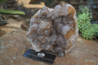 Natural Red Hematoid Quartz Cluster x 1 From Karoi, Zimbabwe - Toprock Gemstones and Minerals 