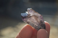 Natural Window Amethyst Crystal Specimens  x 12 From Chiredzi, Zimbabwe